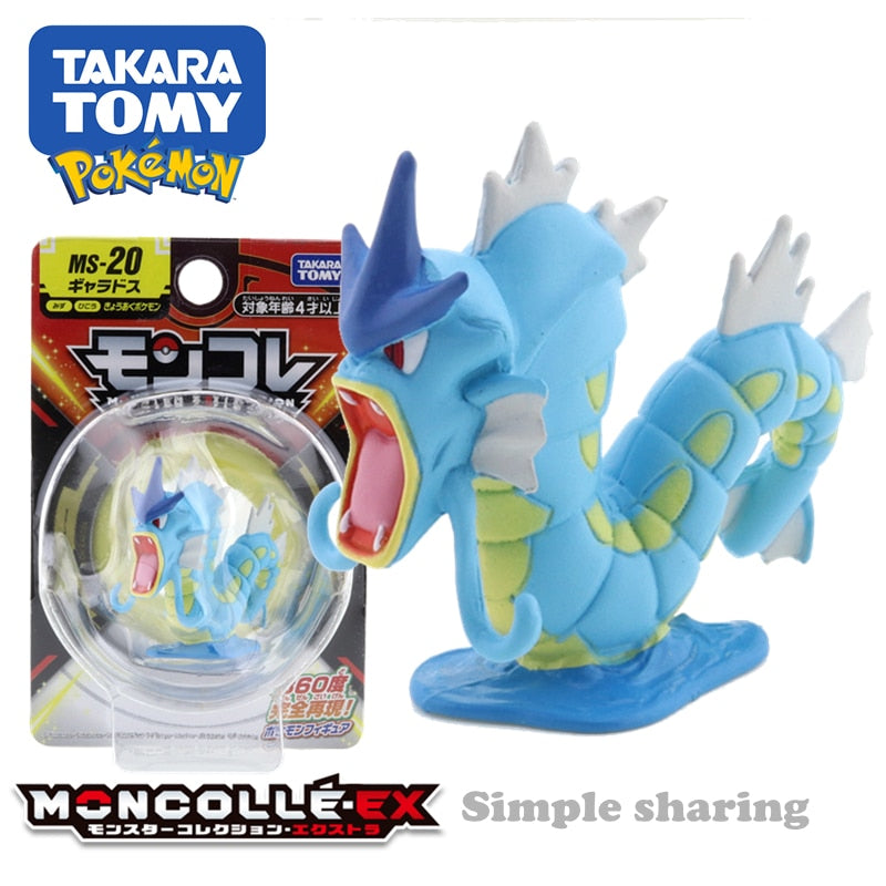 Takara Tomy Tomica Pokemon Pocket Monsters Moncolle 3-5cm Mini Resin Anime Figure Toys for Children Collectibles