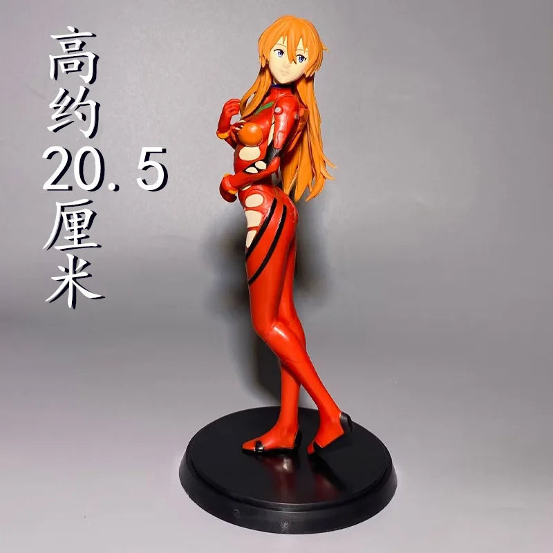 EVA Figurine Asuka Langley Soryu Combinaison Rouge 20.5cm