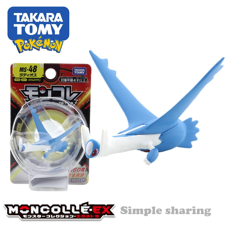 Takara Tomy Tomica Pokemon Pocket Monsters Moncolle 3-5cm Mini Resin Anime Figure Toys for Children Collectibles