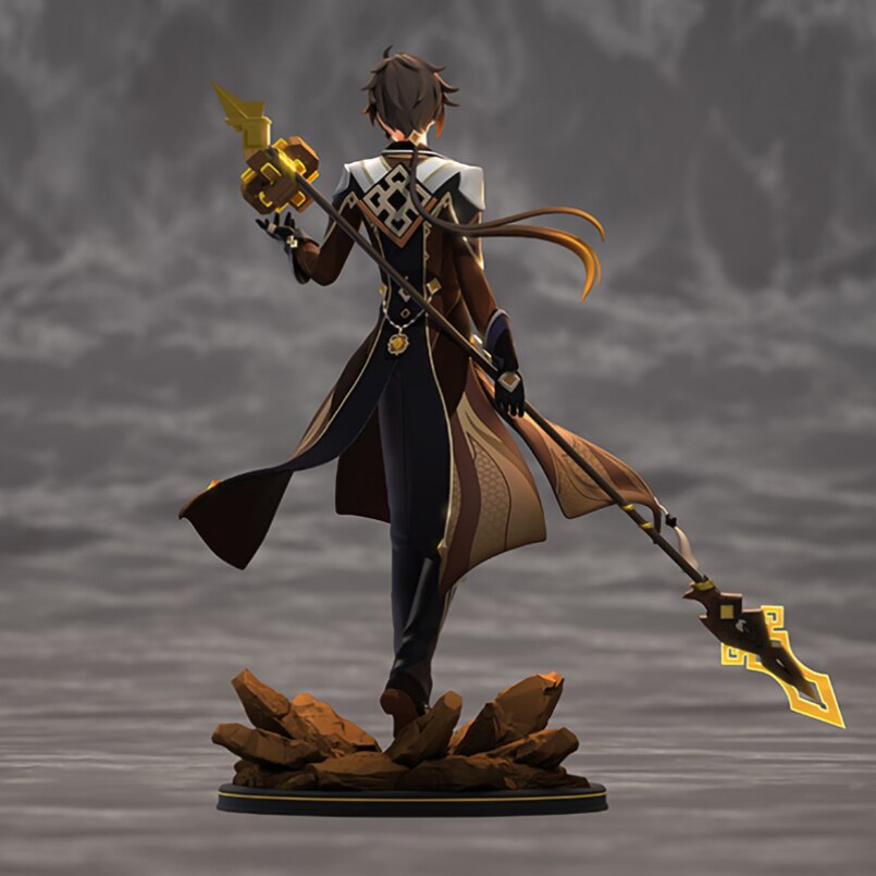 Genshin Impact Figurine Zhongli Resin Statue