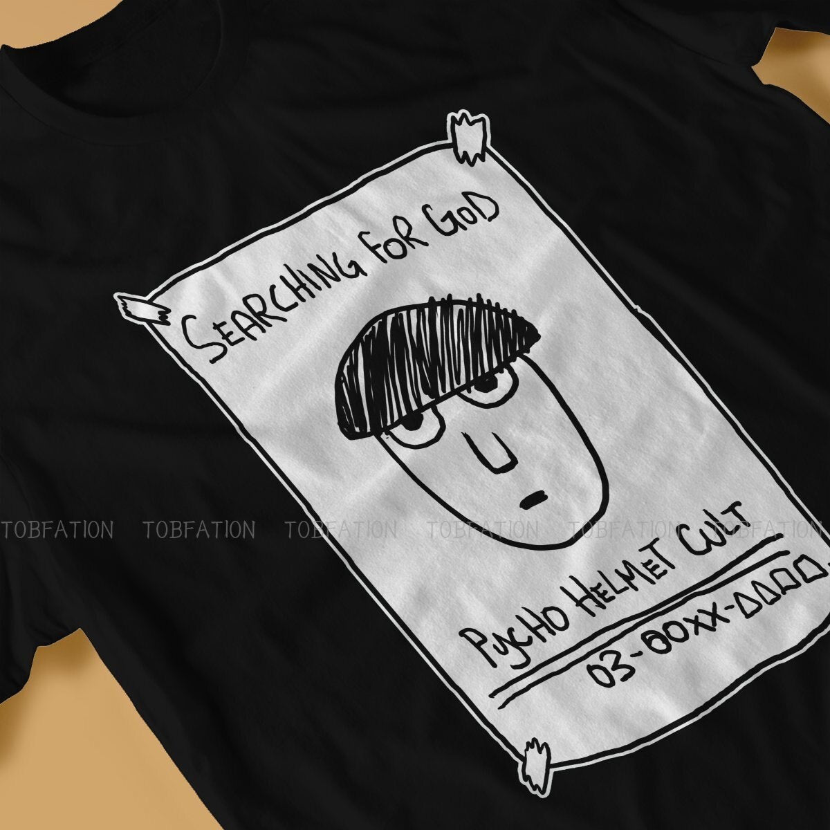 Mob Psycho 100 t-shirt culte du casque psycho