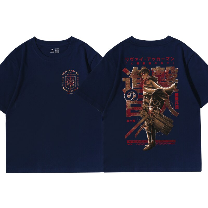 Shingeki no Koyjin T-shirt Livaï Ackerman