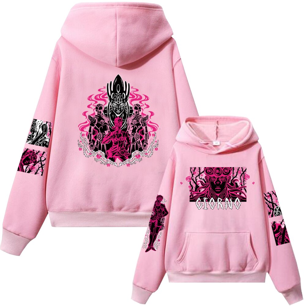 Jojo's Bizarre Adventure Pull à capuche Giorno Giovannna