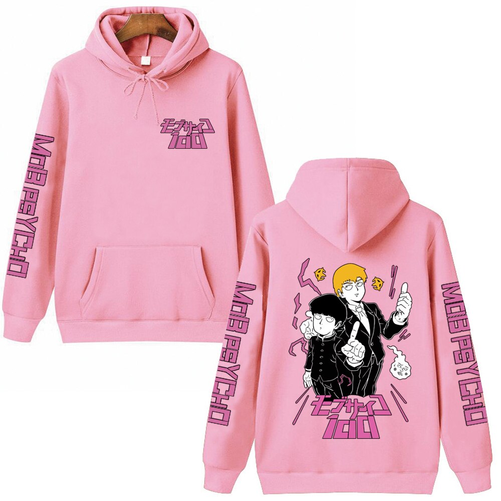 Mob Psycho 100 Mob and Reigen Hoodie