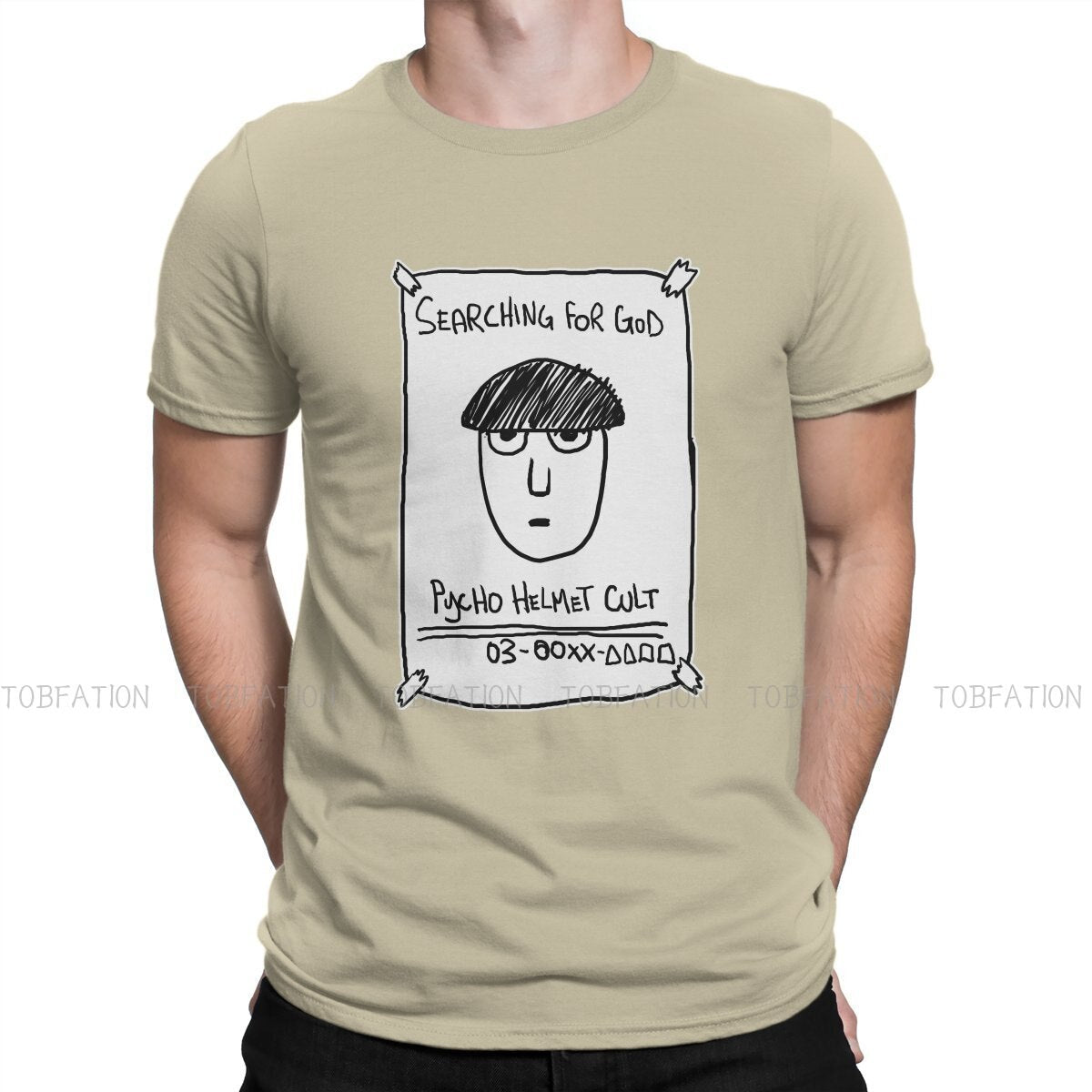 Mob Psycho 100 t-shirt culte du casque psycho