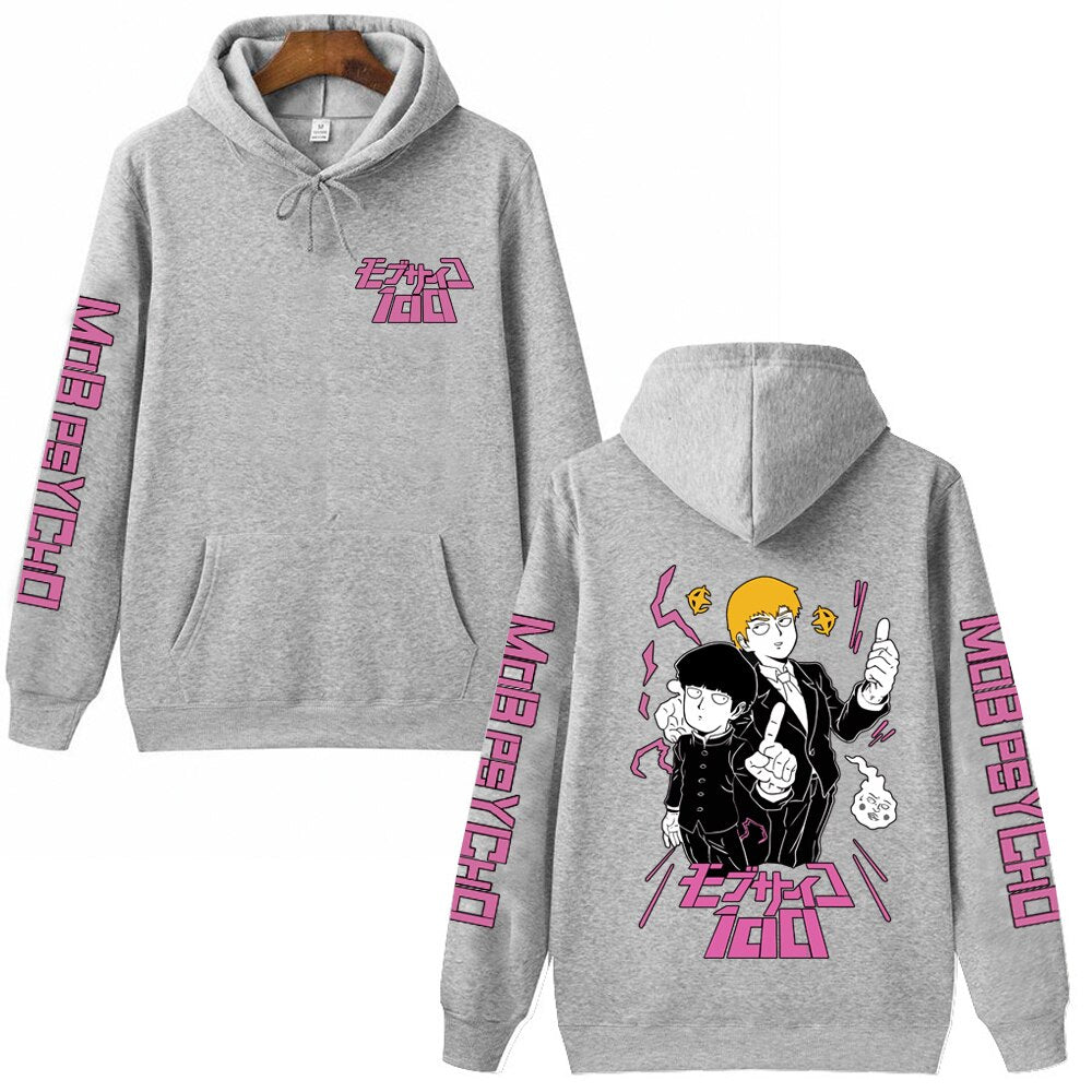 Mob Psycho 100 Mob and Reigen Hoodie