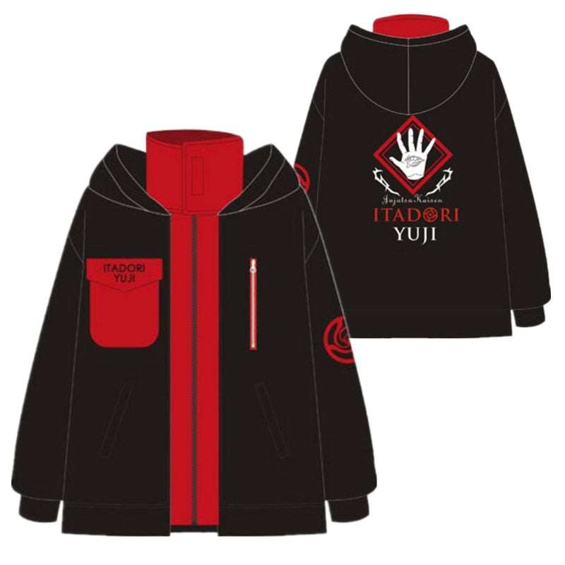 Hoodie Jujutsu Kaisen Yuji Itadori