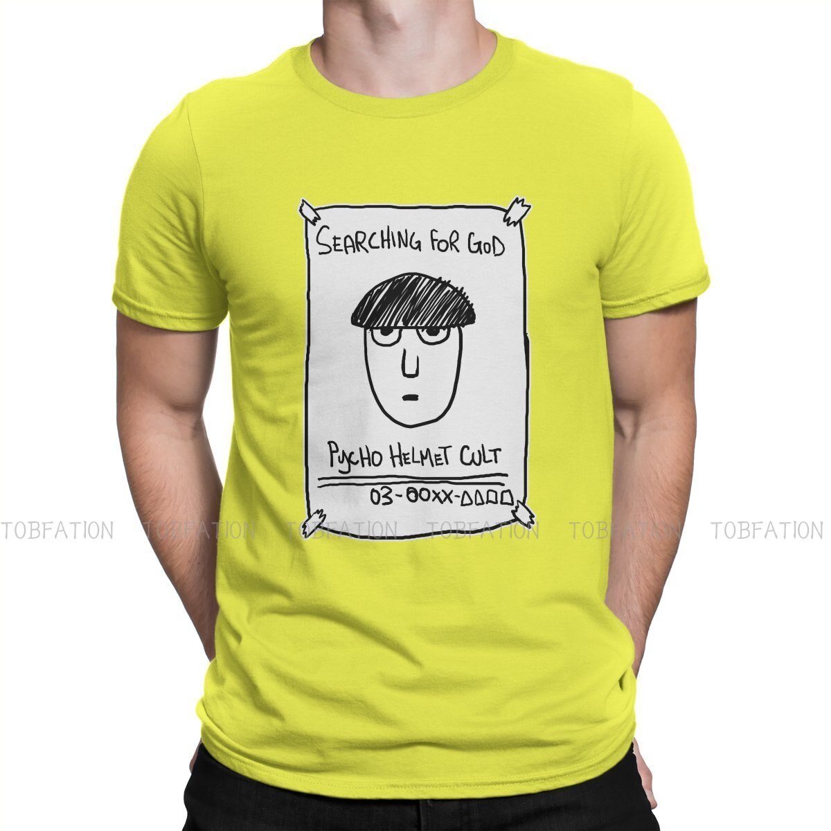Mob Psycho 100 t-shirt culte du casque psycho