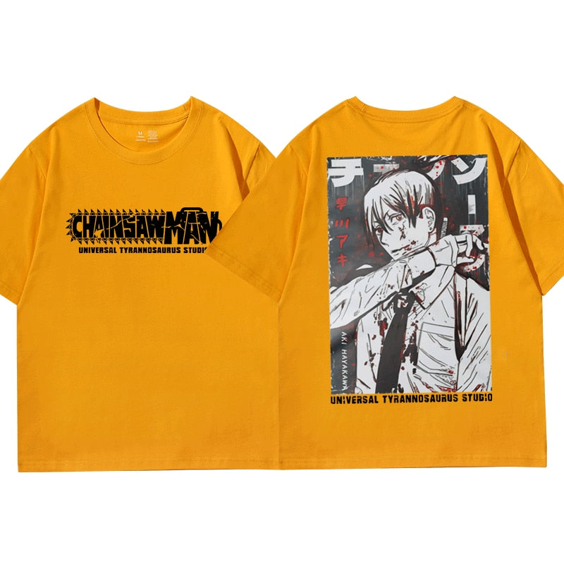 Chainsaw Man T-Shirt Aki Hayakawa