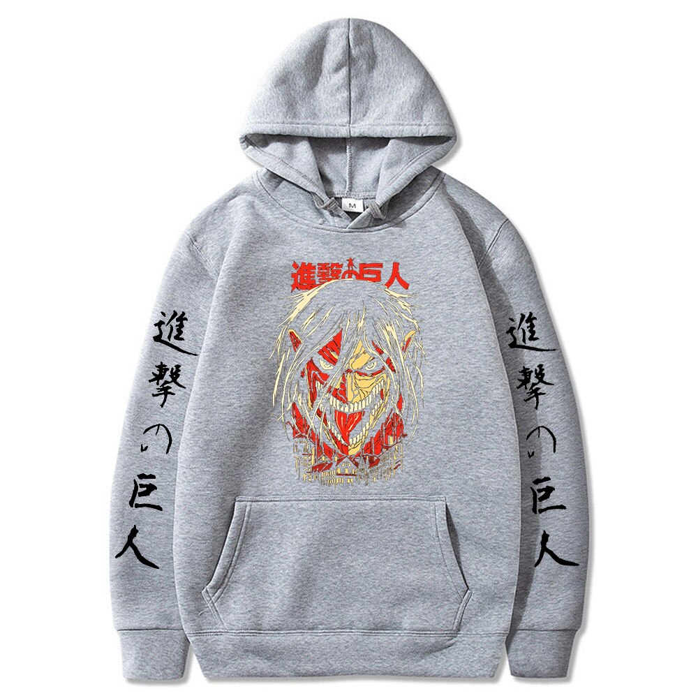 Hoodie Shingeki no Kyojin Titan Assaillant