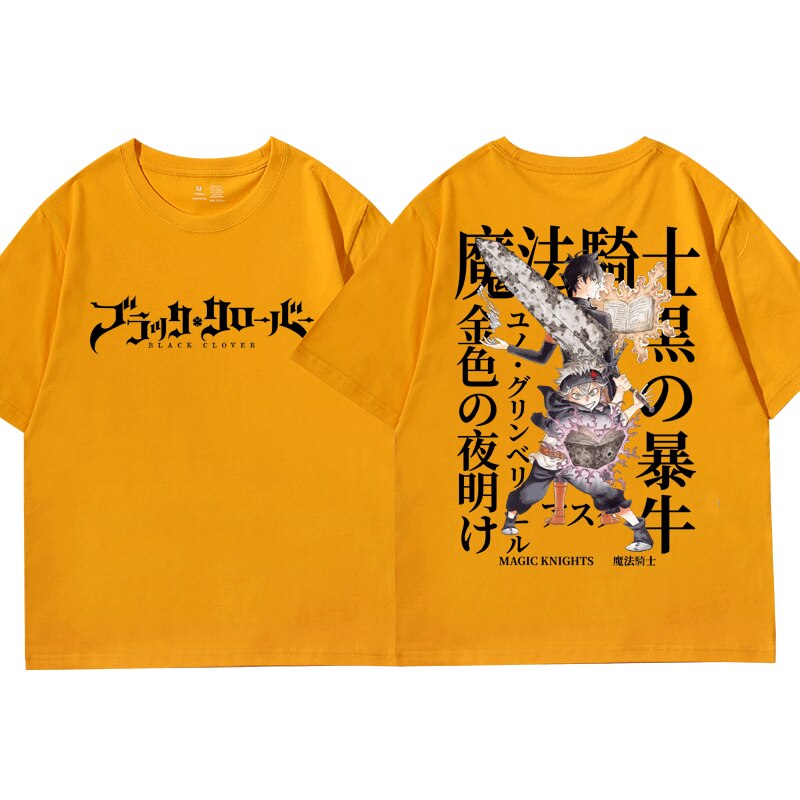 T-shirt Black Clover Asta Yuno