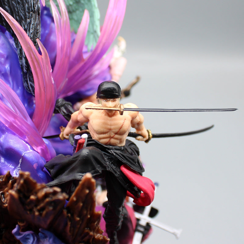One Piece Figurine Zoro King Of Hell Statue