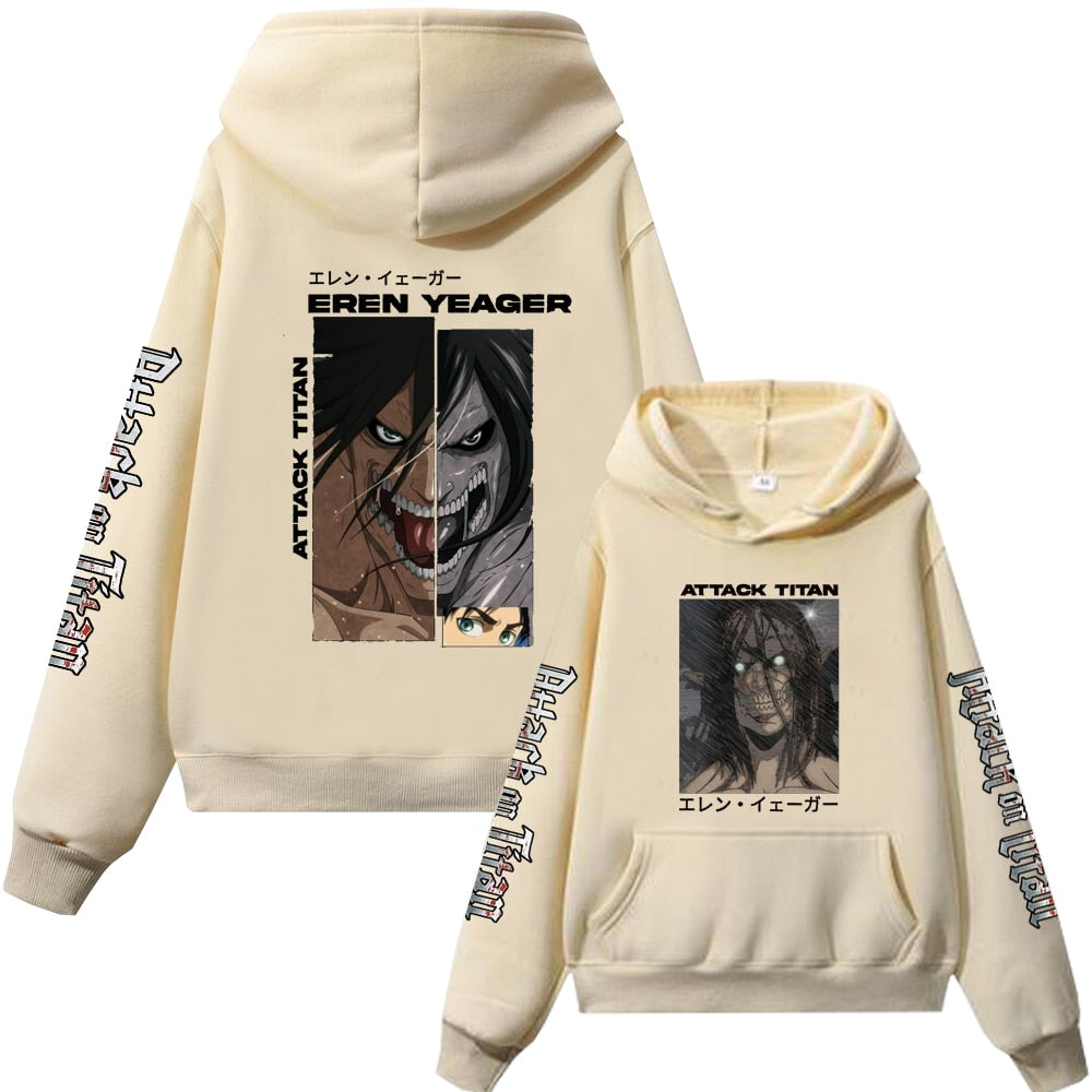 Hoodie Shingeki no Kyojin Eren Jäger