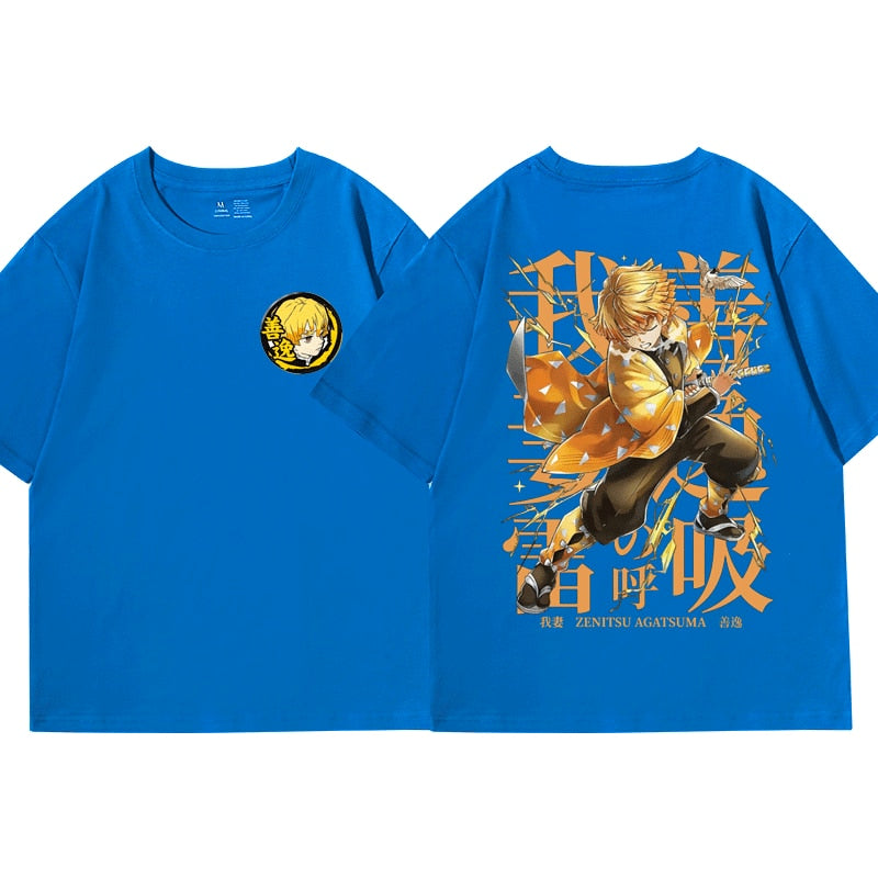 T-shirt Demon Slayer Zenitsu Agatsuma