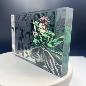 Demon Slayer mini Figurine acrylique décorative