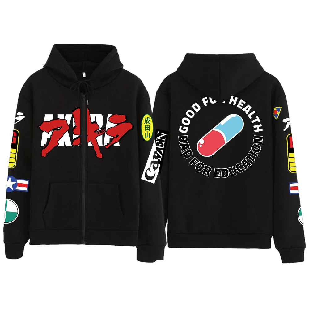 Akira Zip-Up Hoodie
