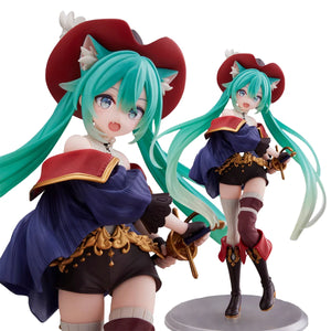 Hatsune Miku Figurine Miku Puss in Boots Fairy Tale Wonderland