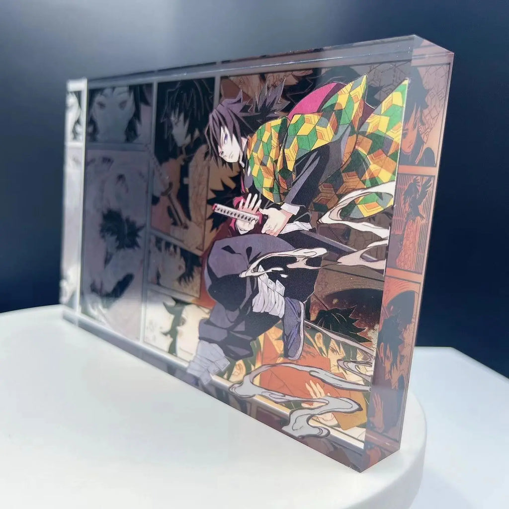 Demon Slayer mini Figurine acrylique décorative