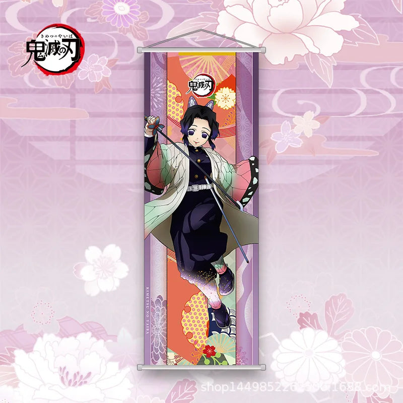 Demon Slayer Poster mural scroll 25×70cm