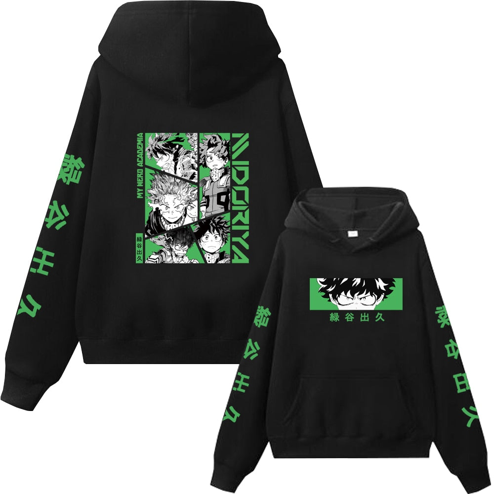Pull à capuche My Hero Academia Midoriya