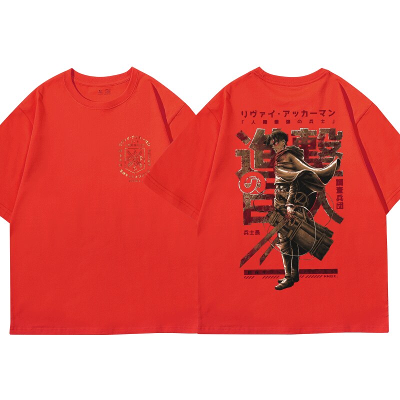 Shingeki no Koyjin T-shirt Livaï Ackerman