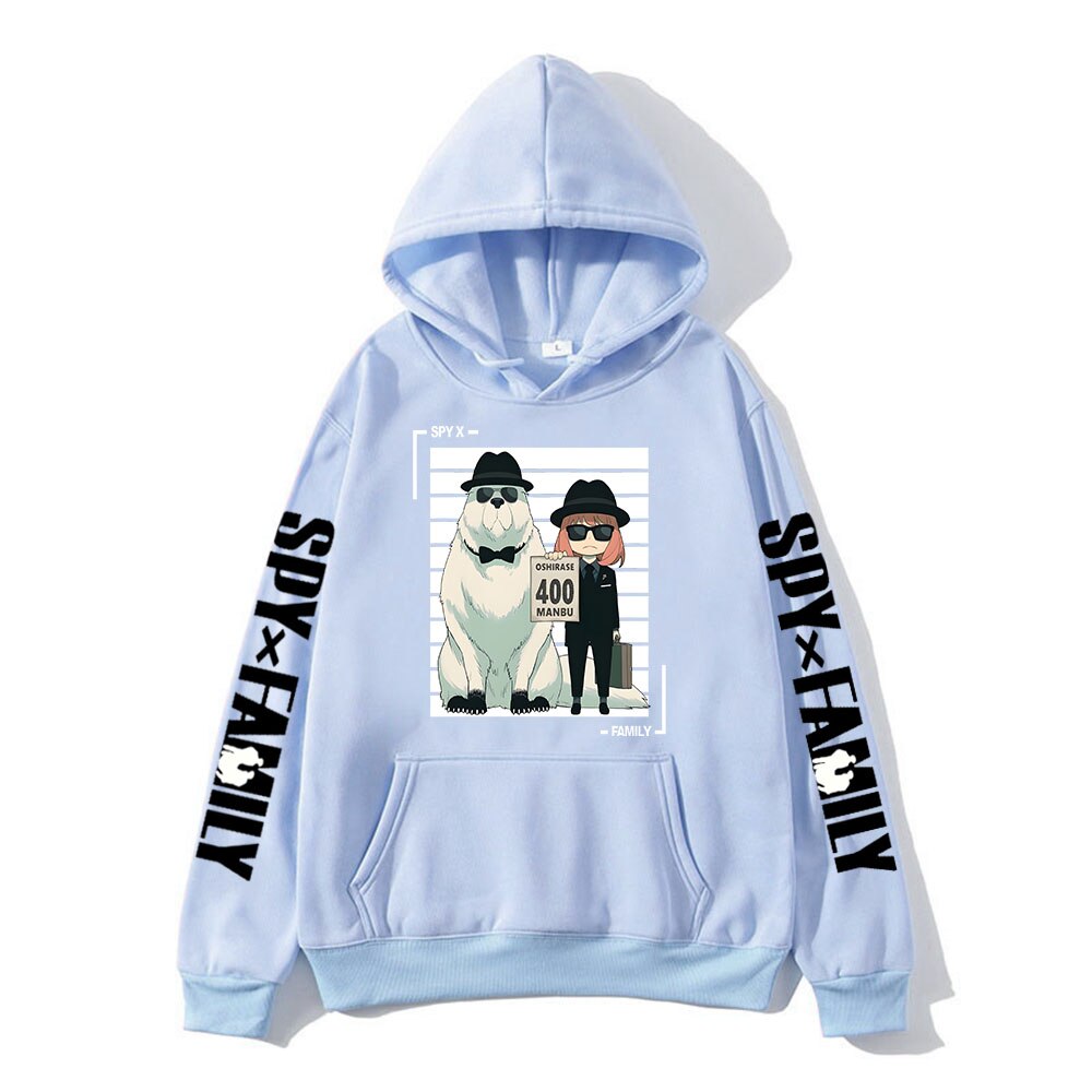 Spy × Family pull à capuche Anya et Bond Forger