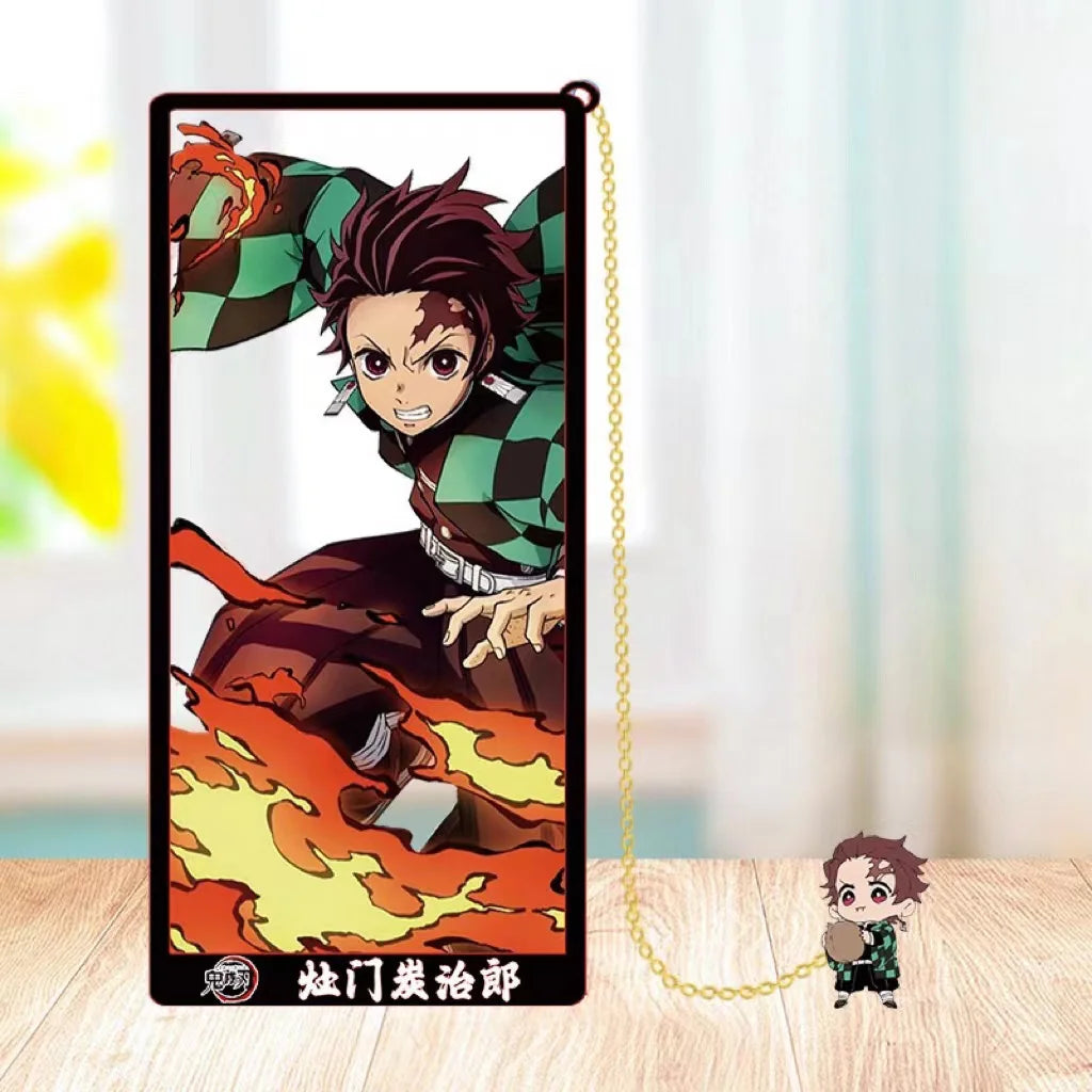 Demon Slayer marque pages en métal