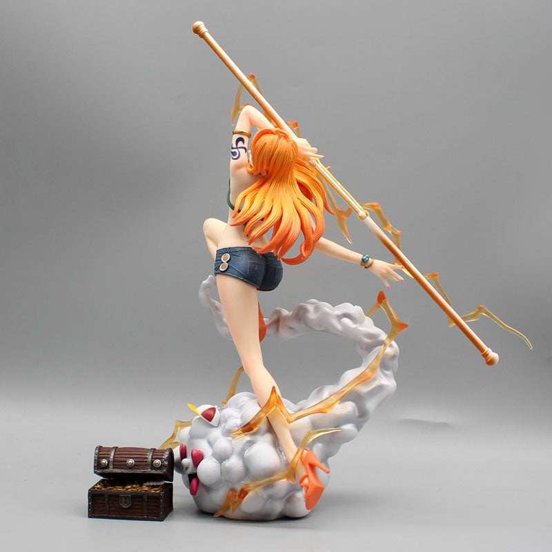 One Piece Figurine Nami Zeus Statue