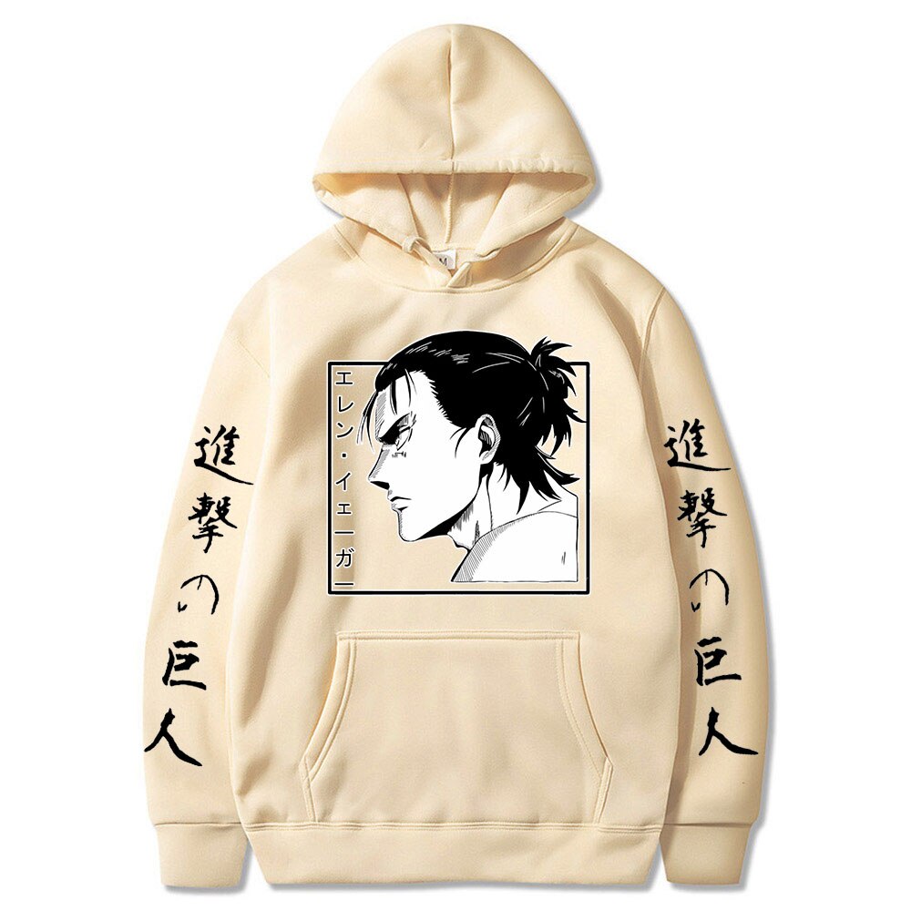 Hoodie Shingeki no Kyojin Eren Jäger