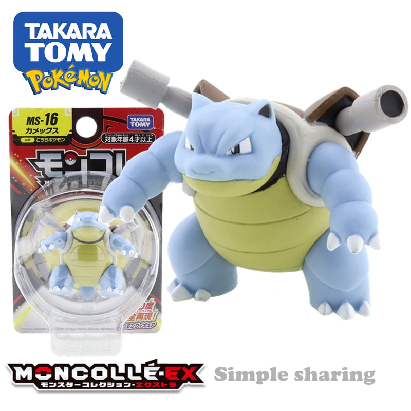 Takara Tomy Tomica Pokemon Pocket Monsters Moncolle MS-41 DragapultMS-35 Cinderace 3-5cm Mini Resin Anime Figure Toys