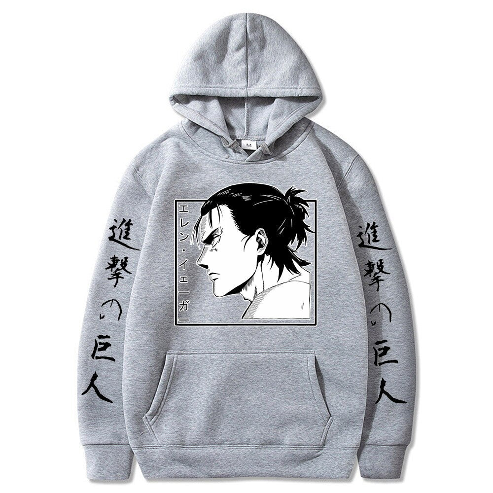 Hoodie Shingeki no Kyojin Eren Jäger