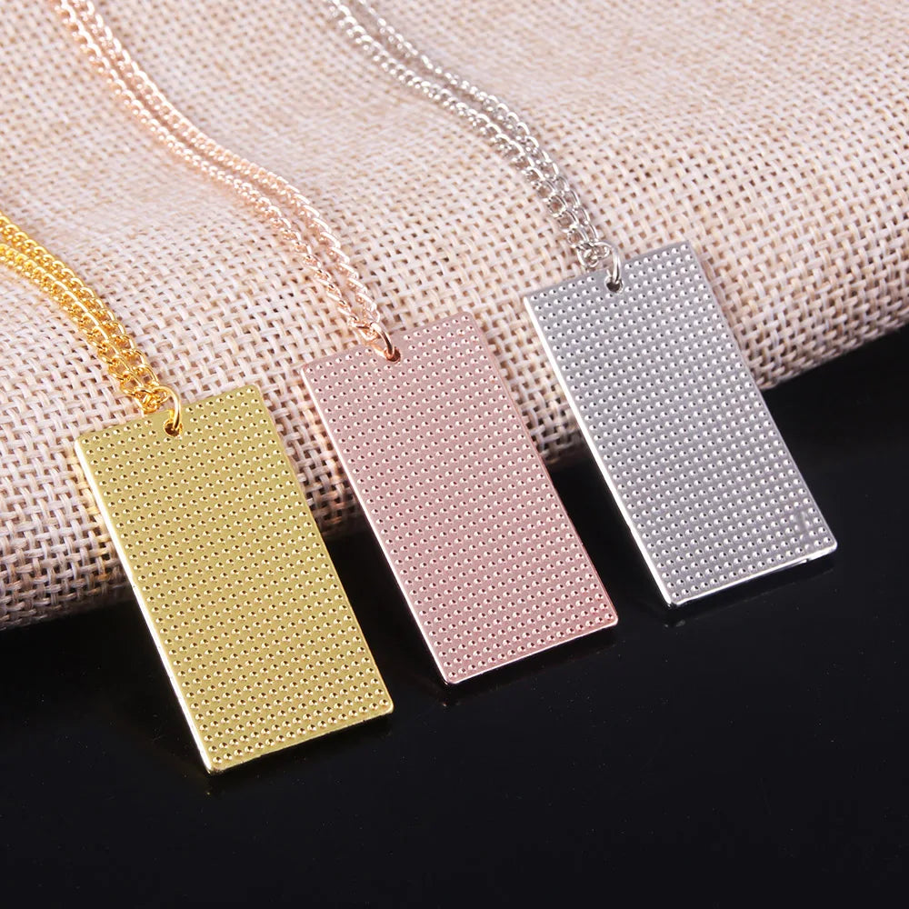 Demon Slayer Collier pendentif métal anime