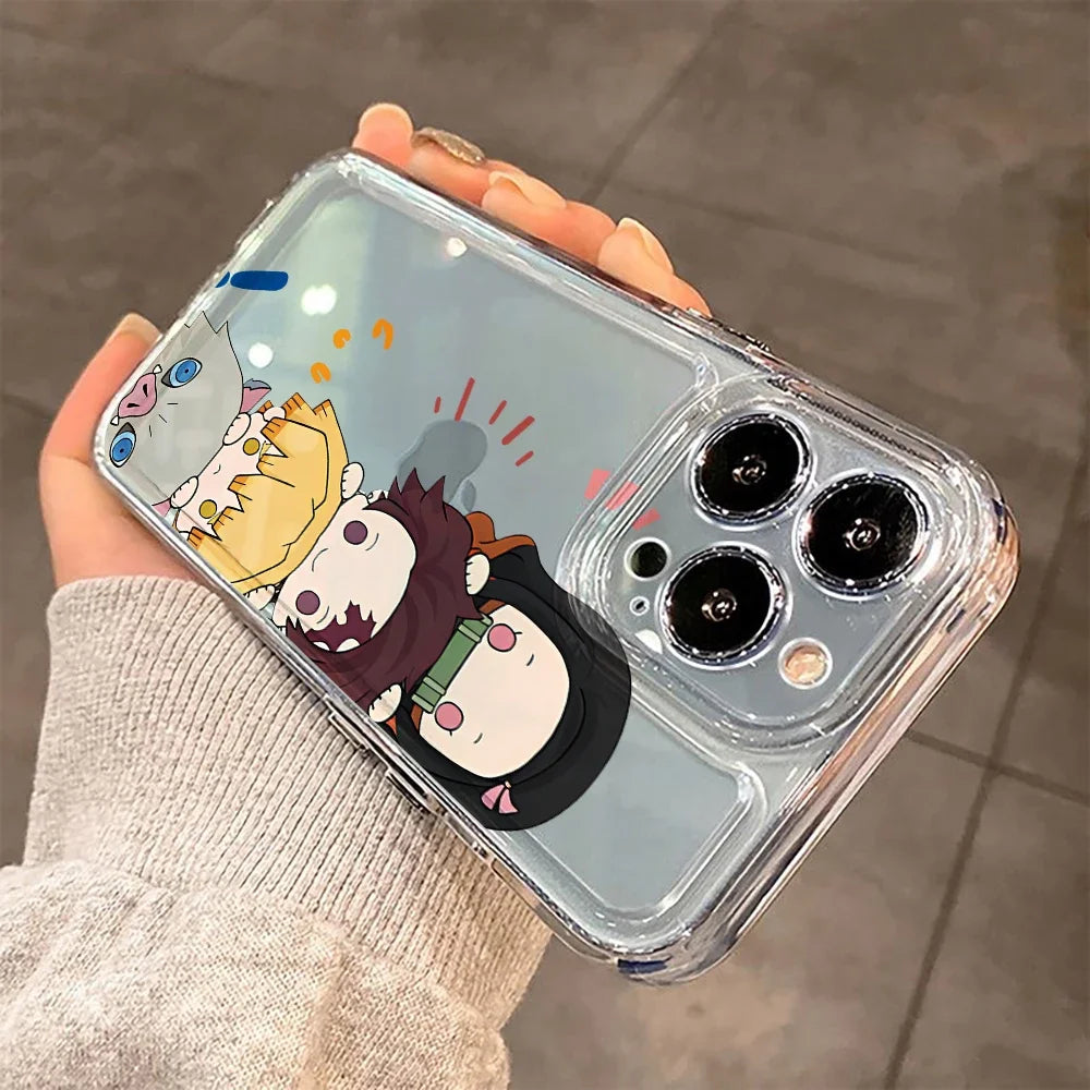 Demon Slayer coque chibi