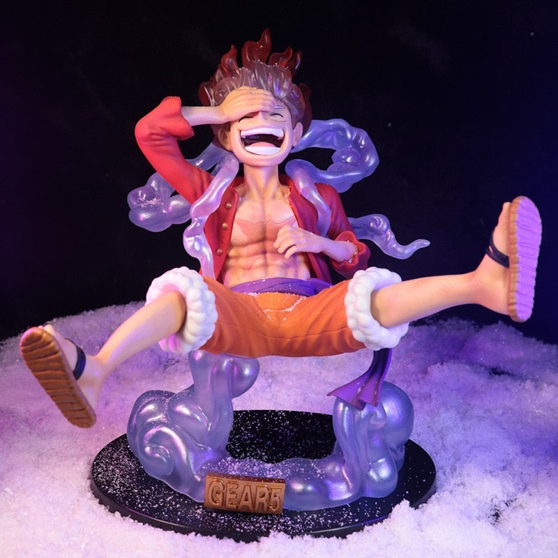 One Piece Figurine Luffy Gear 5 Nika le Dieu Soleil