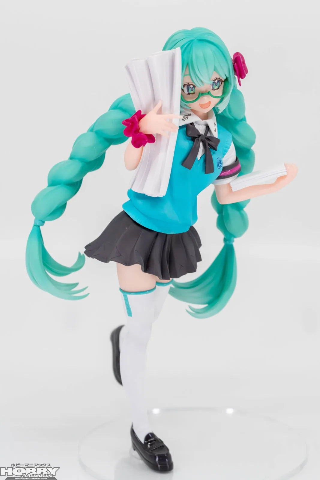 Hatsune Miku Figurine Uniforme Scolaire 16e Anniversaire 19cm
