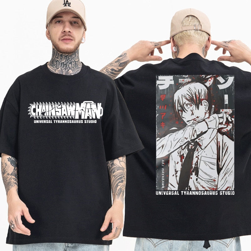 Chainsaw Man T-Shirt Aki Hayakawa