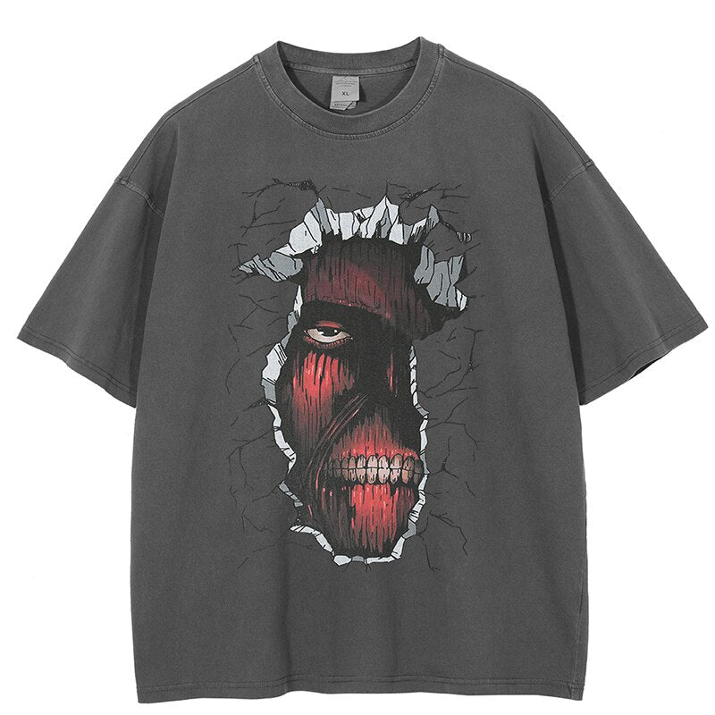 Shingeki no Kyojin T-shirt Wall Titan