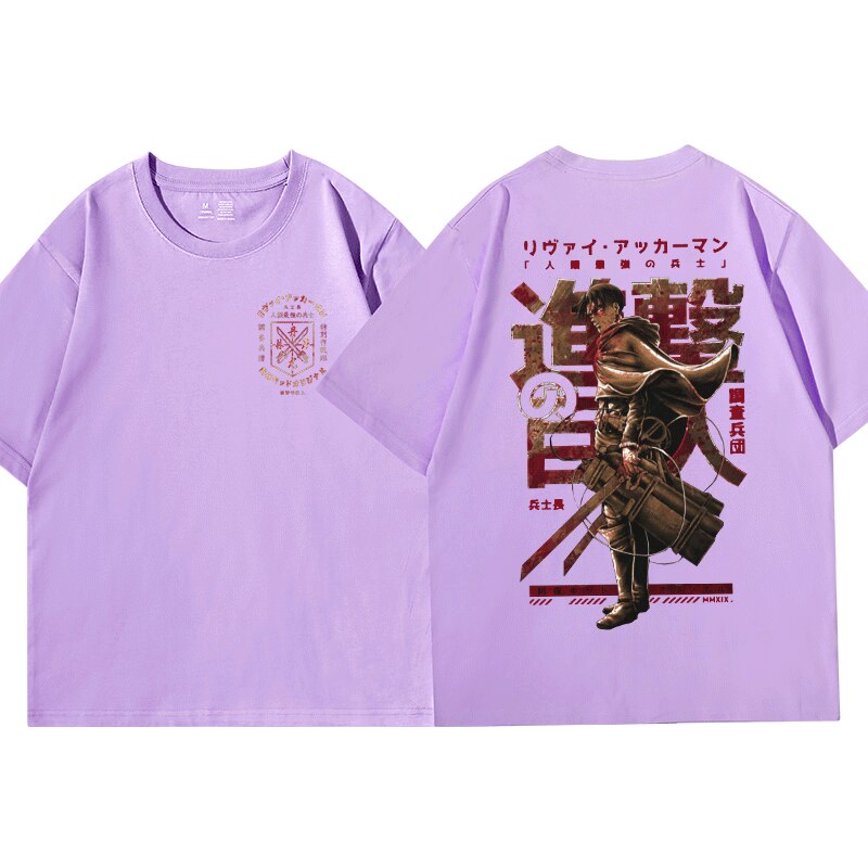 Shingeki no Koyjin T-shirt Livaï Ackerman