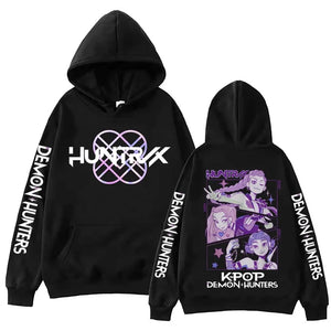 Kpop Demon Hunters Hoodie Sweatshirt Rumi Mira Zoey