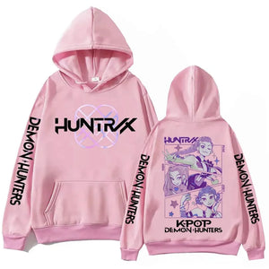 Kpop Demon Hunters Hoodie Sweatshirt Rumi Mira Zoey