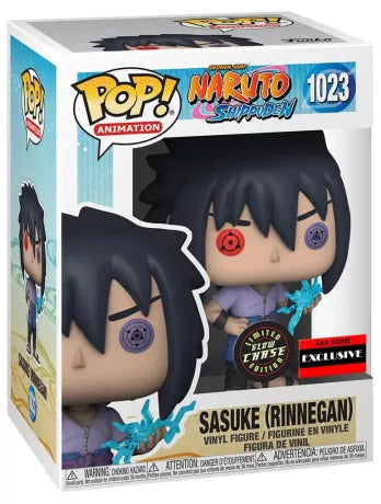 Funko Pop Naruto Shippuden Sasuke Rinnengan n°1023 (Glow in Dark)