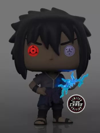 Funko Pop Naruto Shippuden Sasuke Rinnengan n°1023 (Glow in Dark)