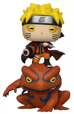 Funko Pop Naruto Shippuden Naruto Ermite sur Gamakichi n°106