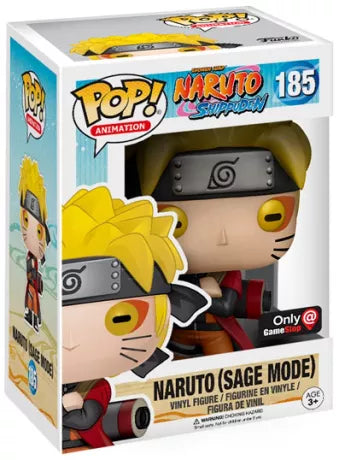 Funko Pop Naruto Shippuden Naruto (Mode Ermite) n°185
