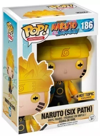 Funko Pop Naruto Shippuden Naruto Six chemins n°186