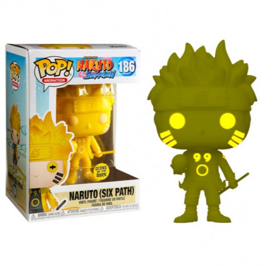 Funko Pop Naruto Shippuden Naruto Six chemins n°186 (Glow in Dark)
