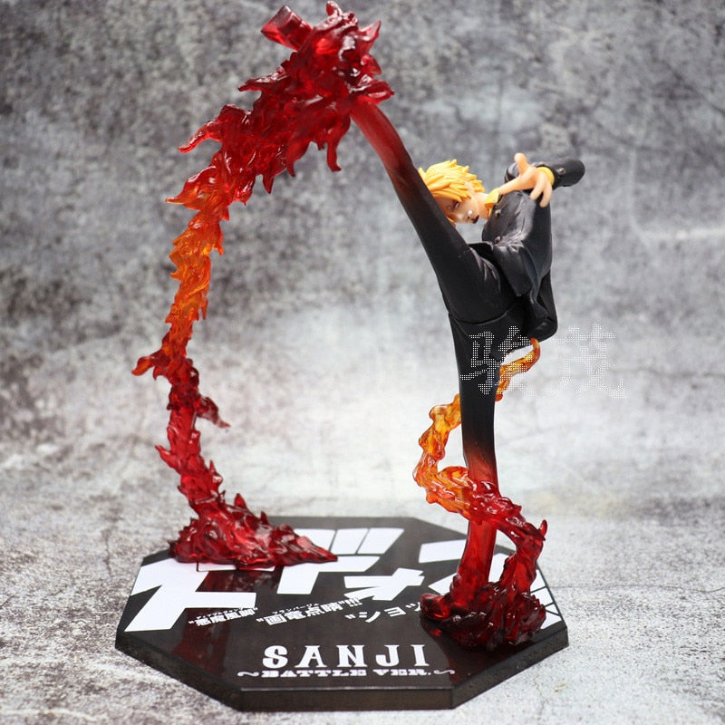 Figurine One Piece - Sanji - Figuarts Zero - Battle ver. Diable Jambe
