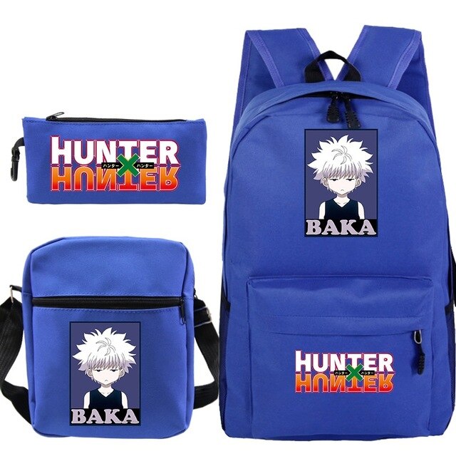 Kirua Baka backpack, pencil case and satchel set