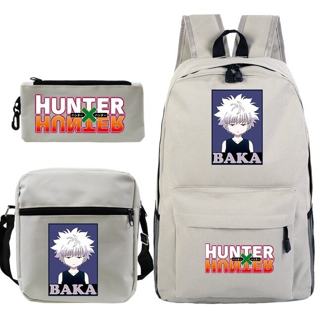 Kirua Baka backpack, pencil case and satchel set