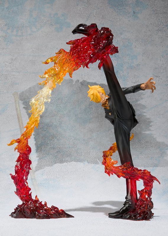 Figurine One Piece - Sanji - Figuarts Zero - Battle ver. Diable Jambe
